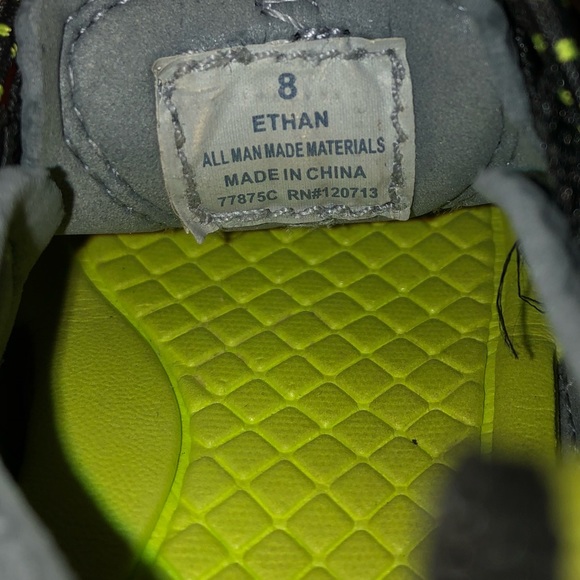 Eddie Bauer bump toe sandals grey and black size 8 - Picture 6 of 12